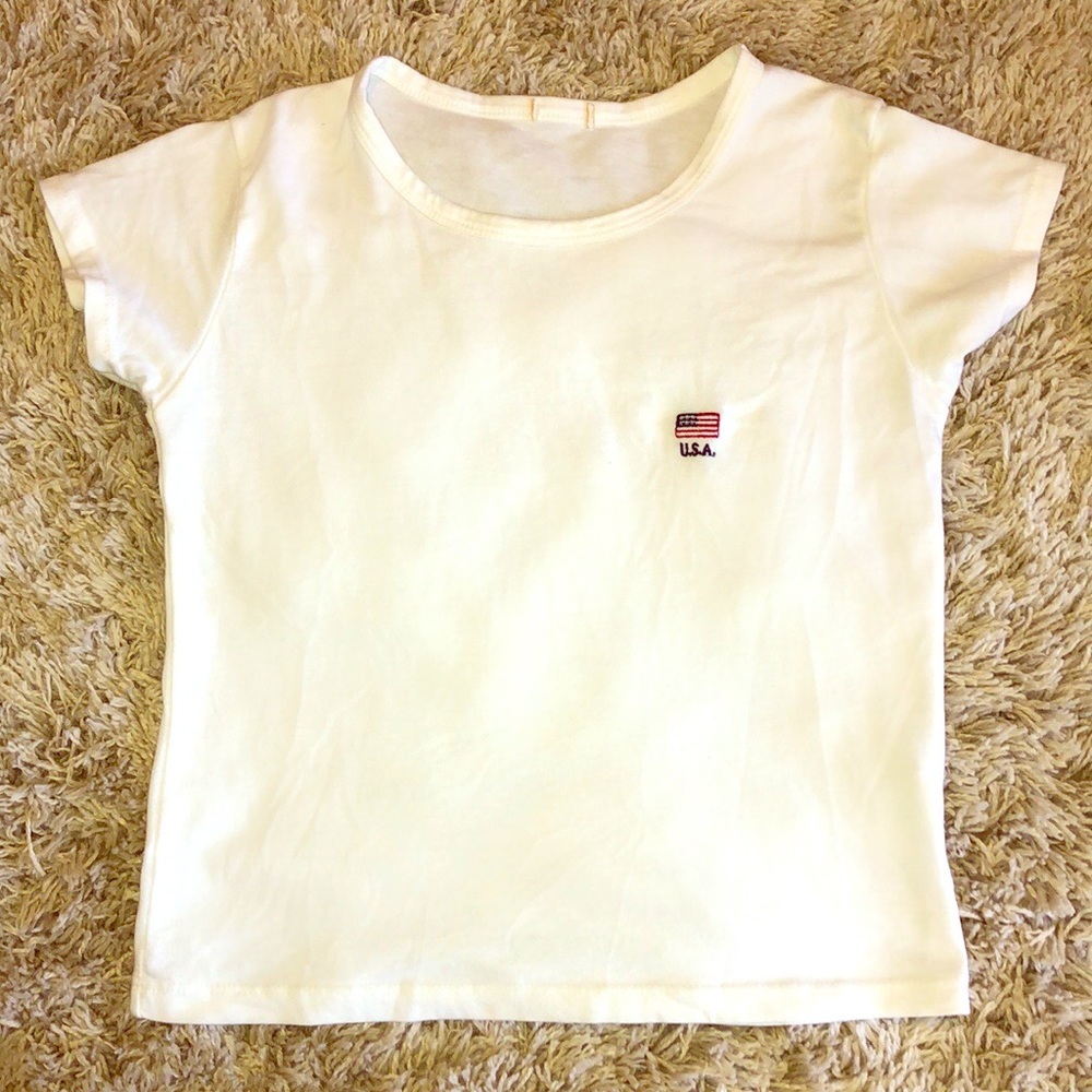 USA Crop Top